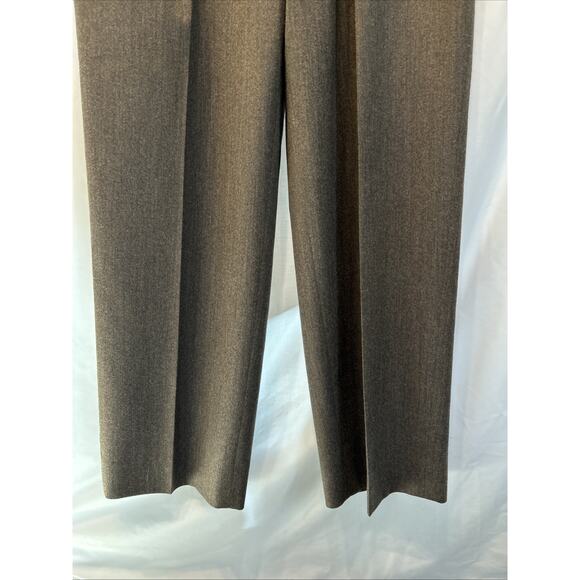 Talbots Women’s 12 Wool Dress Pants Wide Leg Lined Career Country Club Cleaned - Picture 4 of 14